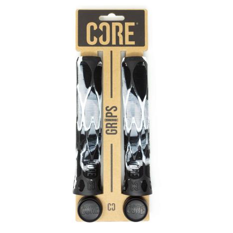 CORE Pro Handlebar Grips, Soft 170mm – Slate Black/White £12.00